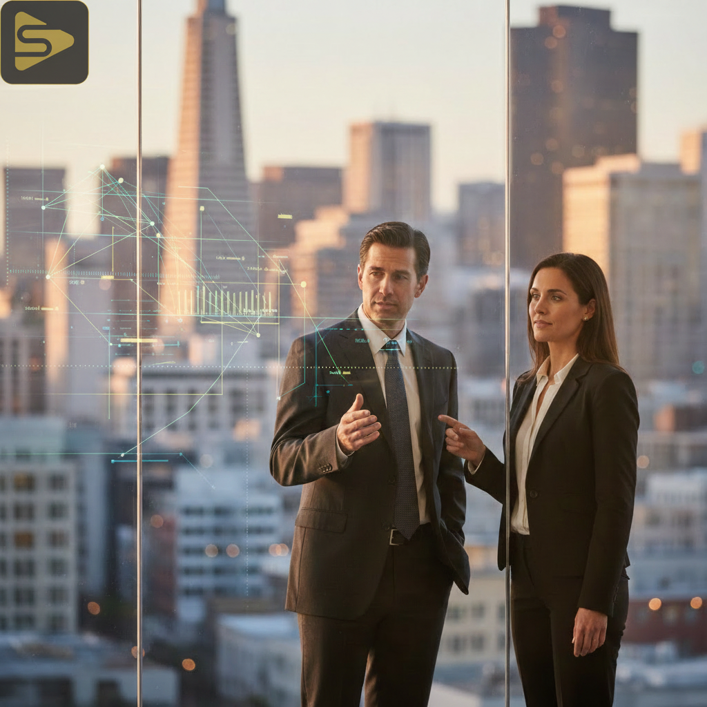 Strategy Dashboard for Content Decay A data-driven content decay strategy dashboard showing ROI metrics for a San Francisco enterprise