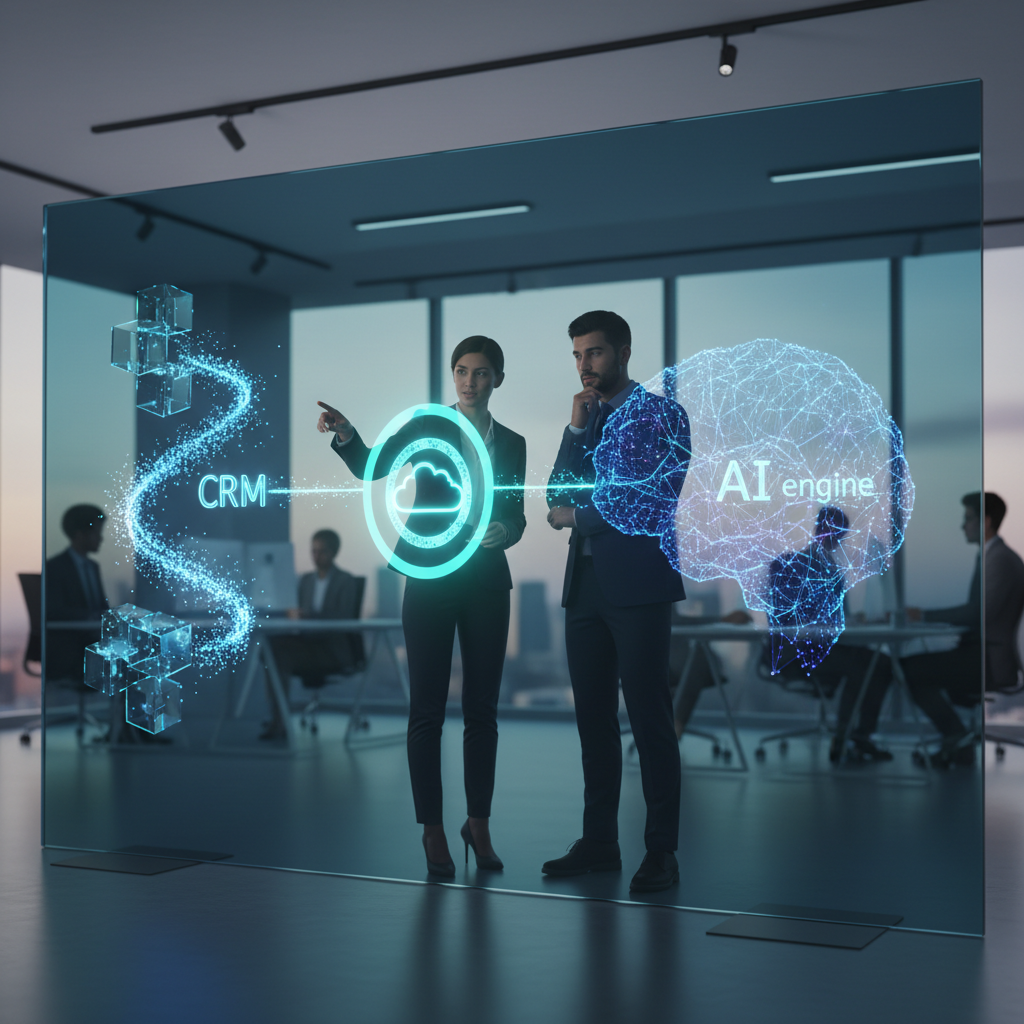 CRM to Meta CAPI Architecture Infographic showing the technical architecture of cookie-less retargeting and CAPI