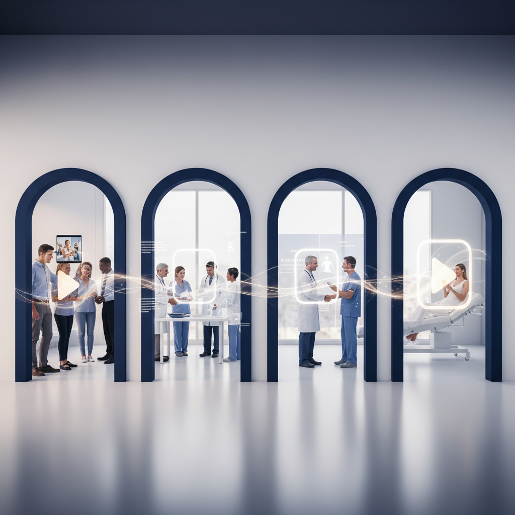 Medical Aesthetics Funnel Architecture High-conversion patient acquisition funnel diagram for medical aesthetics