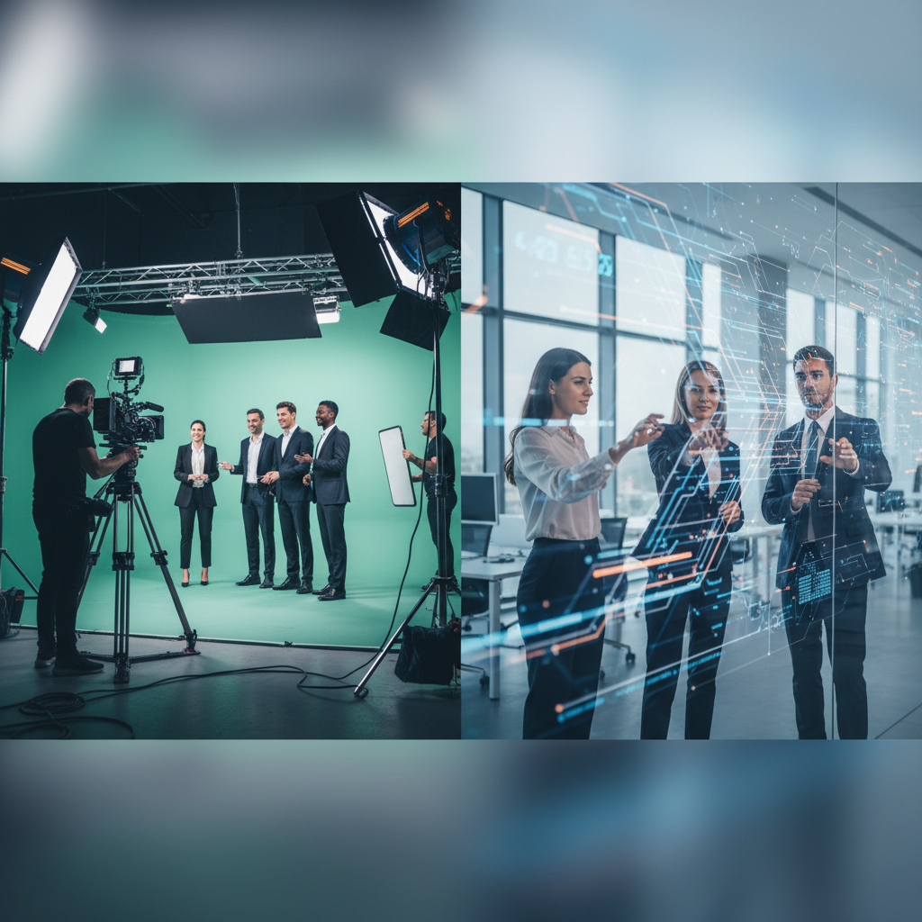 Investor Deck Video Production Integration Investor deck video production and data visualization fusion