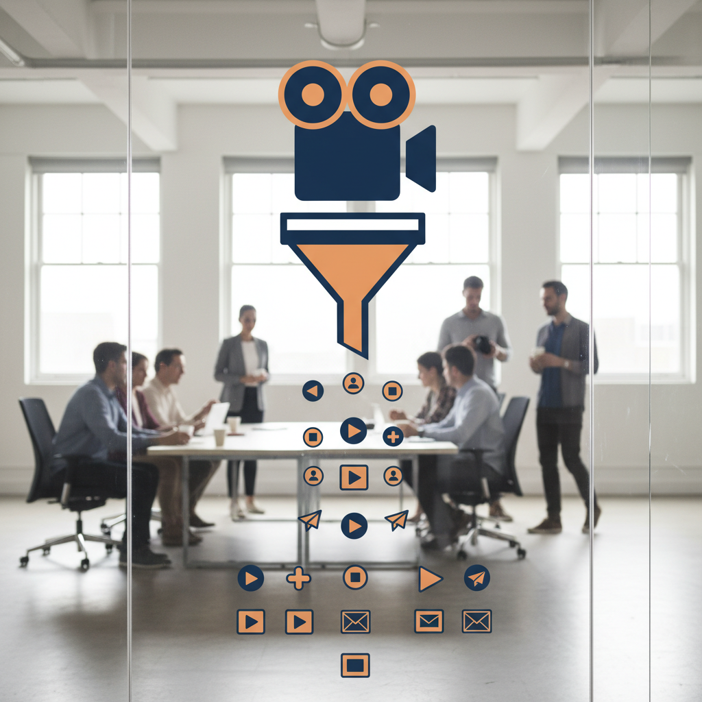 Content Atomization Framework Infographic showing SF corporate event post-production content atomization strategy
