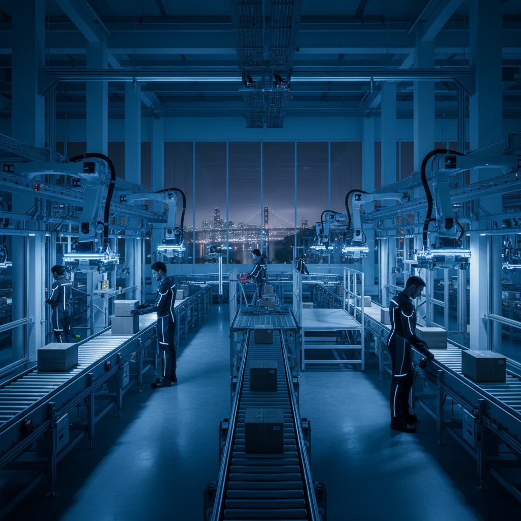 Automated Supply Chain Technology Automated warehouse efficiency for supply chain video production