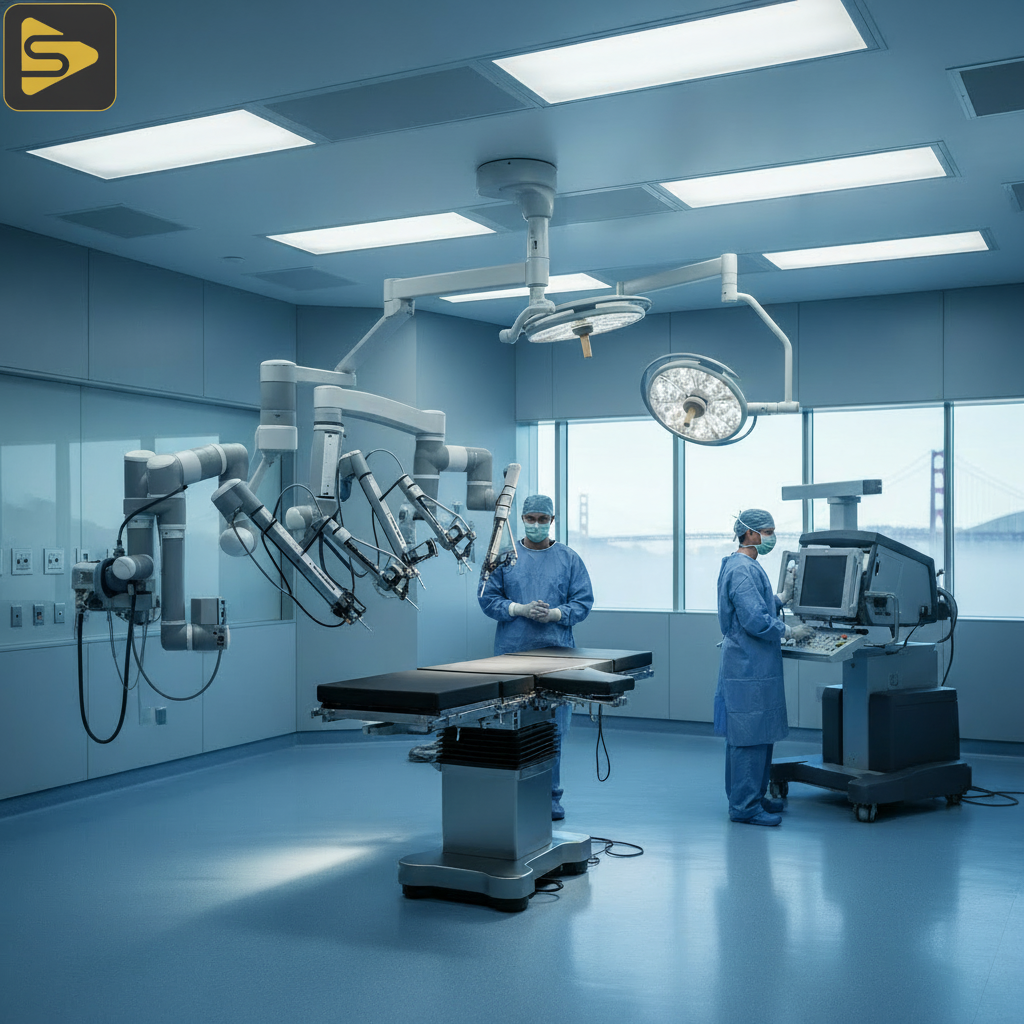 Elite SF Surgical Facility High-end SF medical practice SEO surgical suite with robotic equipment