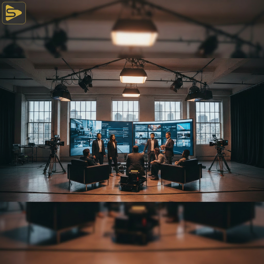 iStudios Media Production Excellence High-production video studio setting for a zero-party data strategy SF