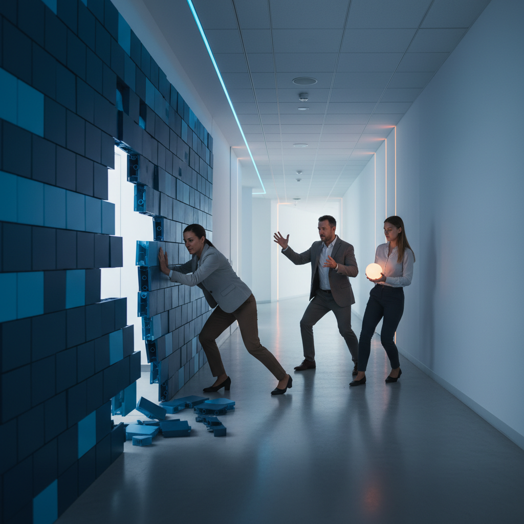 Infographic showing why headless CMS migration projects fail after 90 days