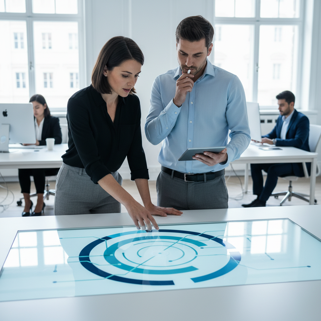 Healthcare CRM mapping infographic for medical practices