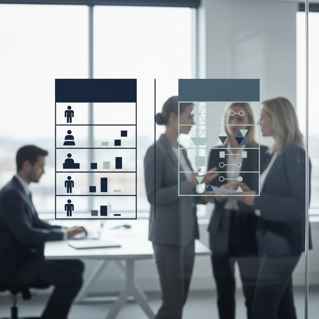 Creative ROI Comparison Chart Comparison table showing creative director ROI vs production-first systems