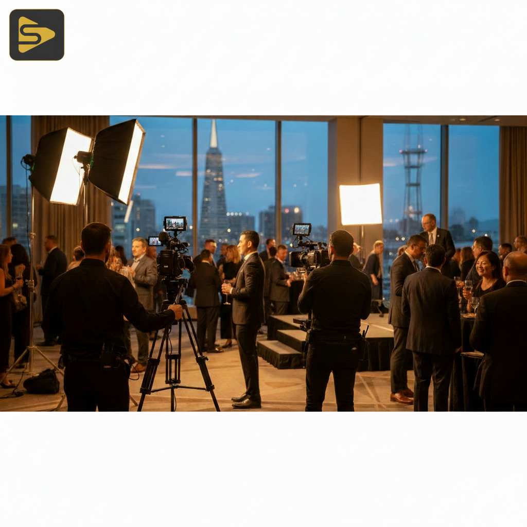 Compliant Event Production in San Francisco Professional SF event production liability mitigation with a compliant camera crew