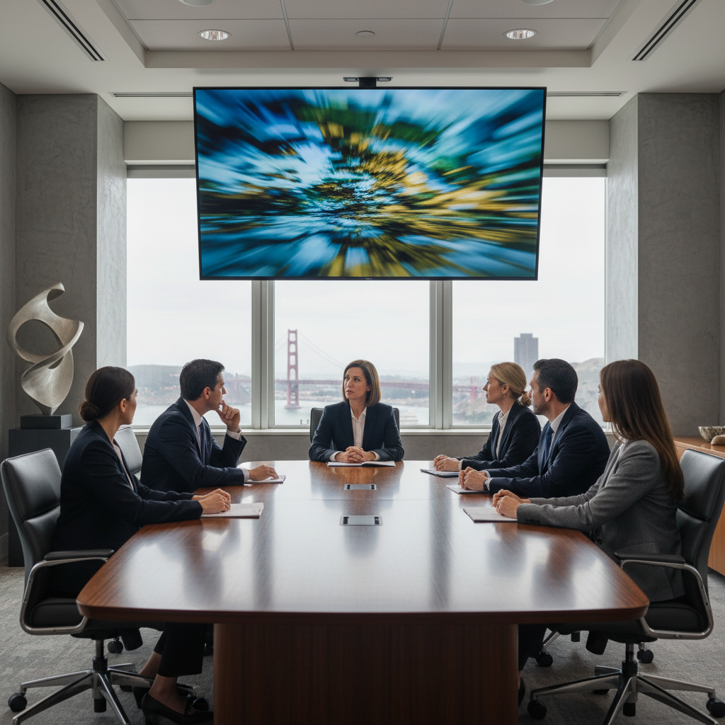 Procurement Vendor Risk Assessment SF Procurement team evaluating a vendor's enterprise video strategy