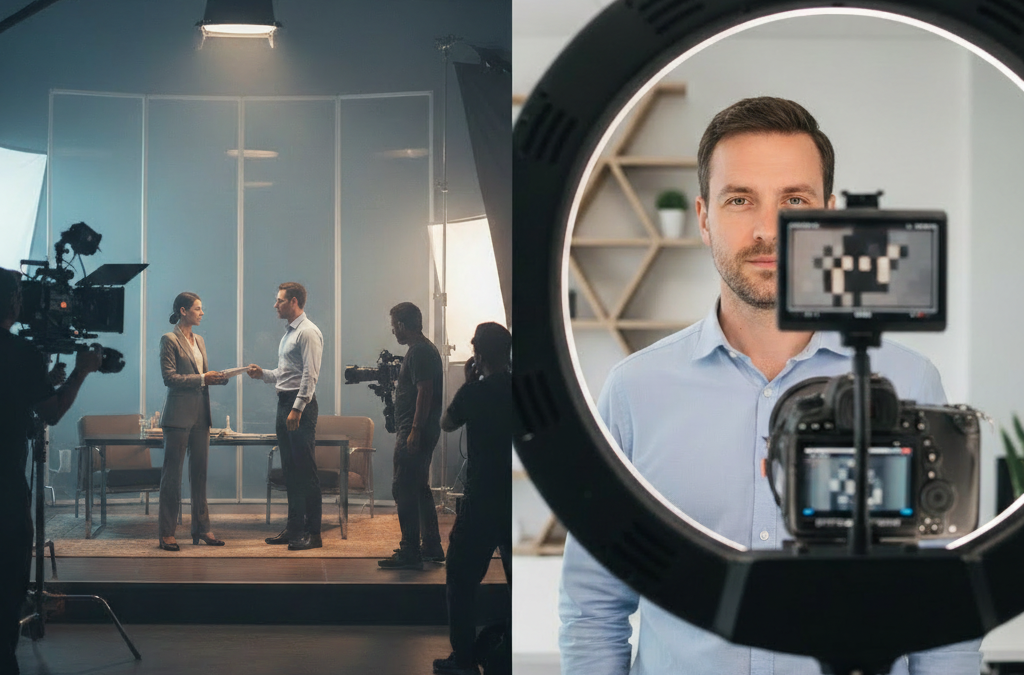Direct-to-Camera vs. Narrative Brand Films: A Proven Framework