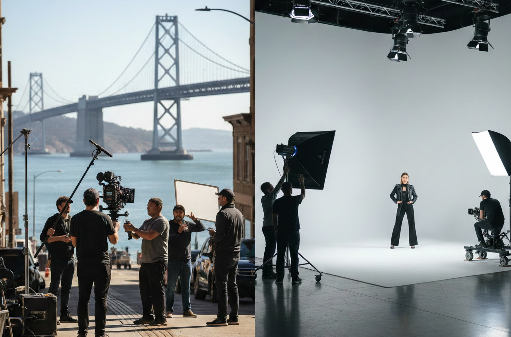 On-Location vs. Soundstage: Strategic Bay Area Brand Shoots