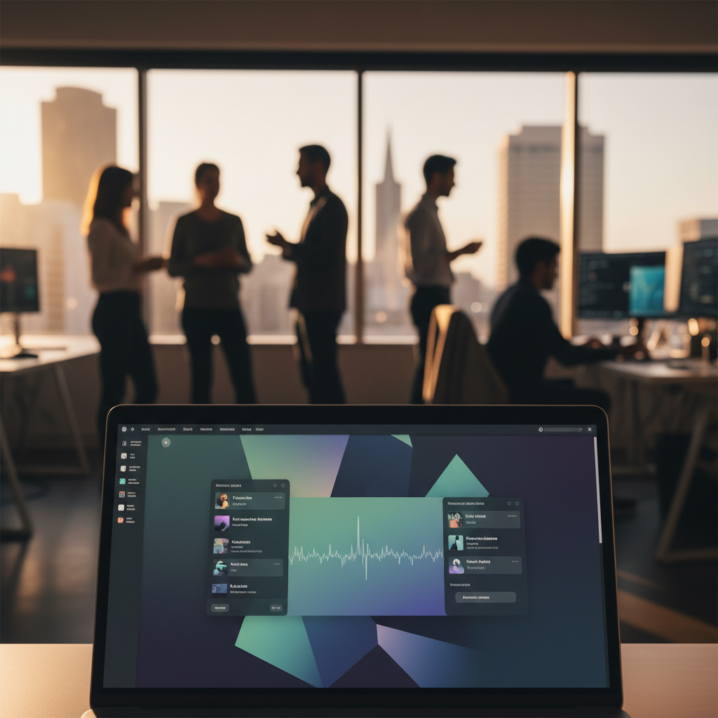 SaaS UI Capture Technique Zoom-and-Focus technique in a B2B product demo video