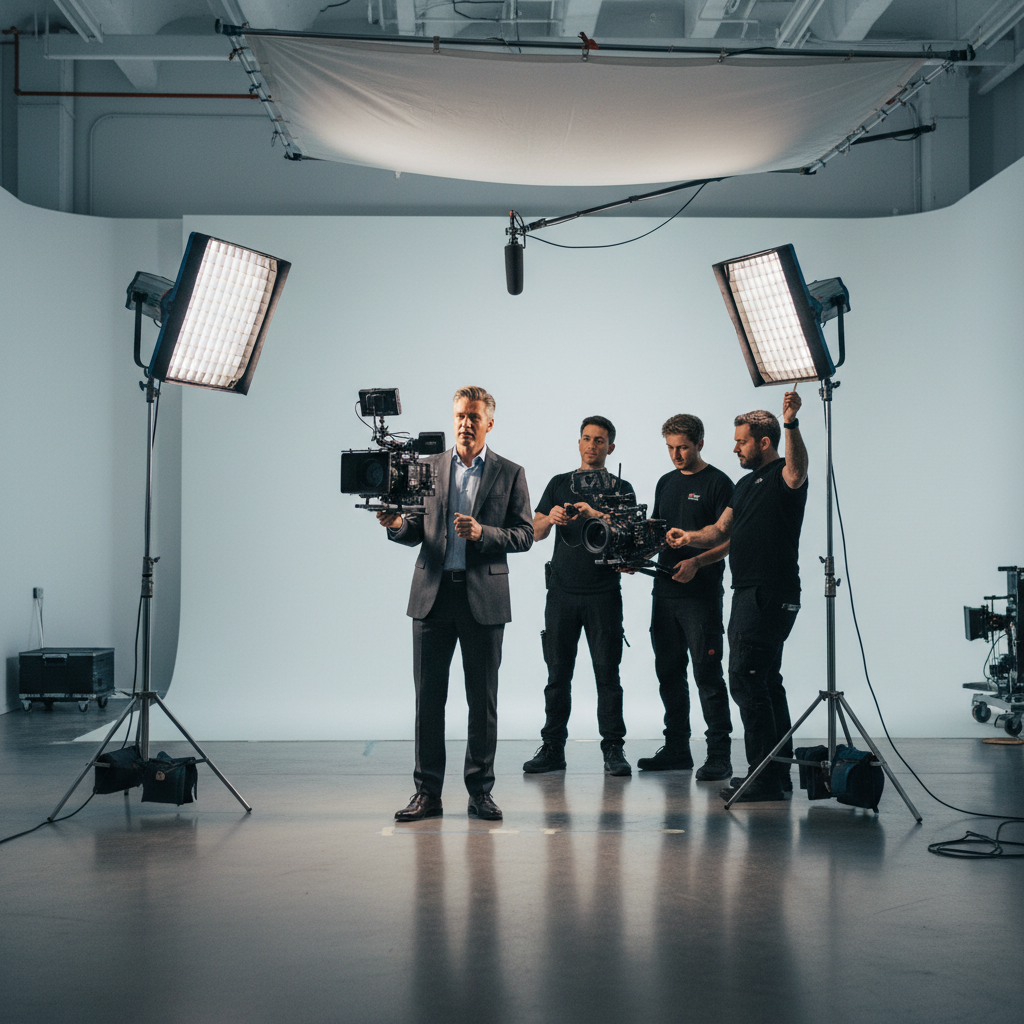 Corporate Video Production SF Professional video production for a tech company content distribution framework