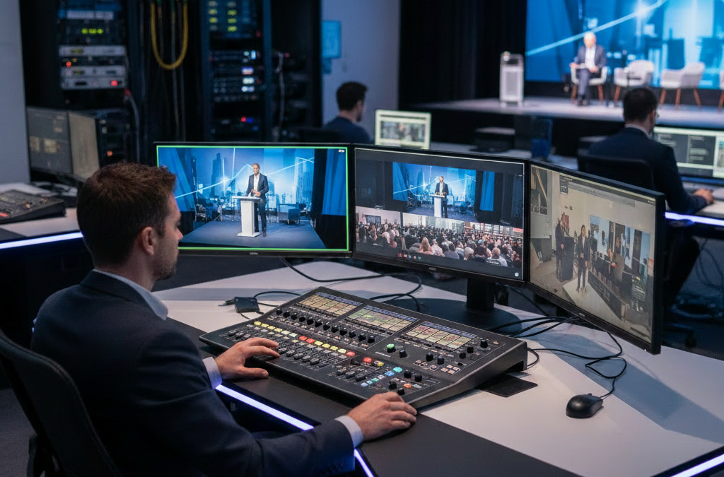 Strategic Multi-Camera Livestreaming: The 4-Quadrant Technical Brief