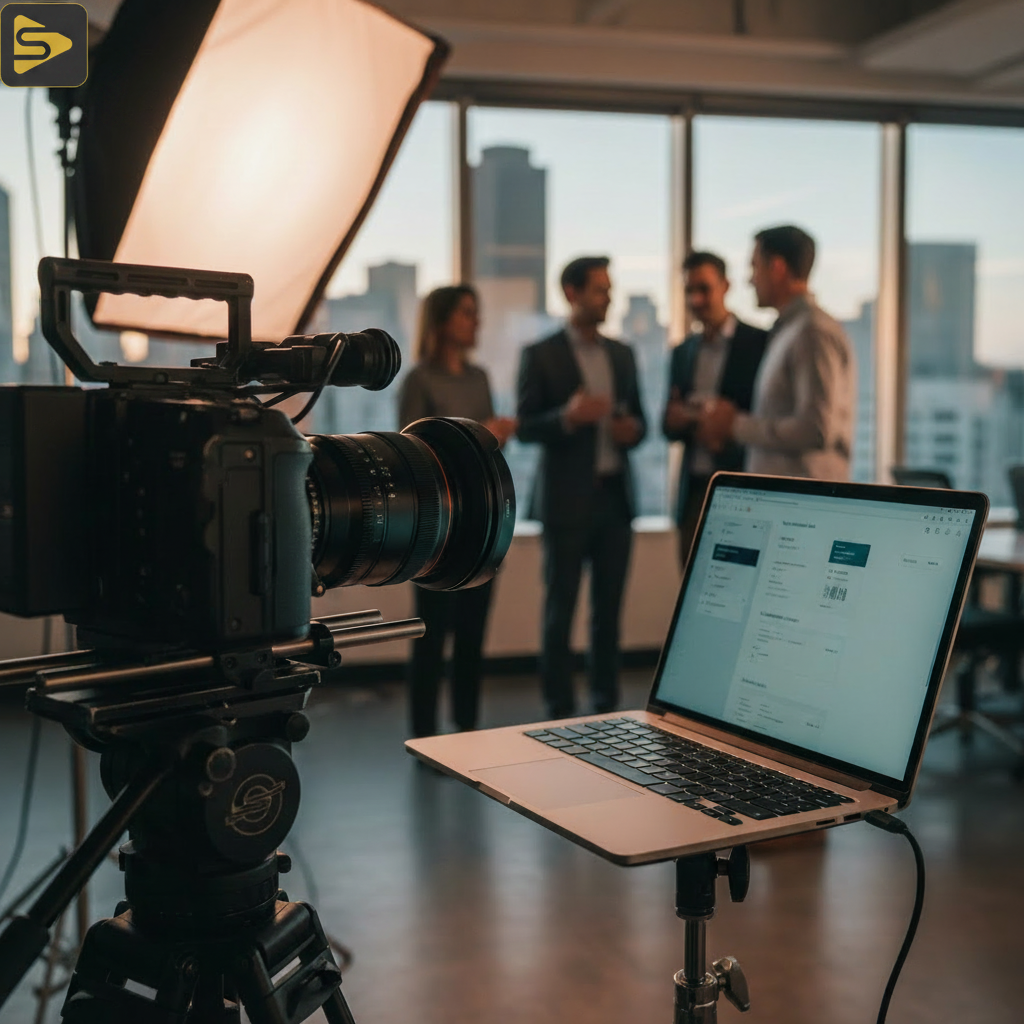 SaaS Video Production Setup Professional technical scripting for a SaaS product walkthrough production