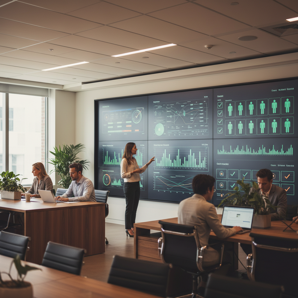Advanced Production Logistics Management Digital dashboard for managing Bay Area production logistics and corporate video compliance