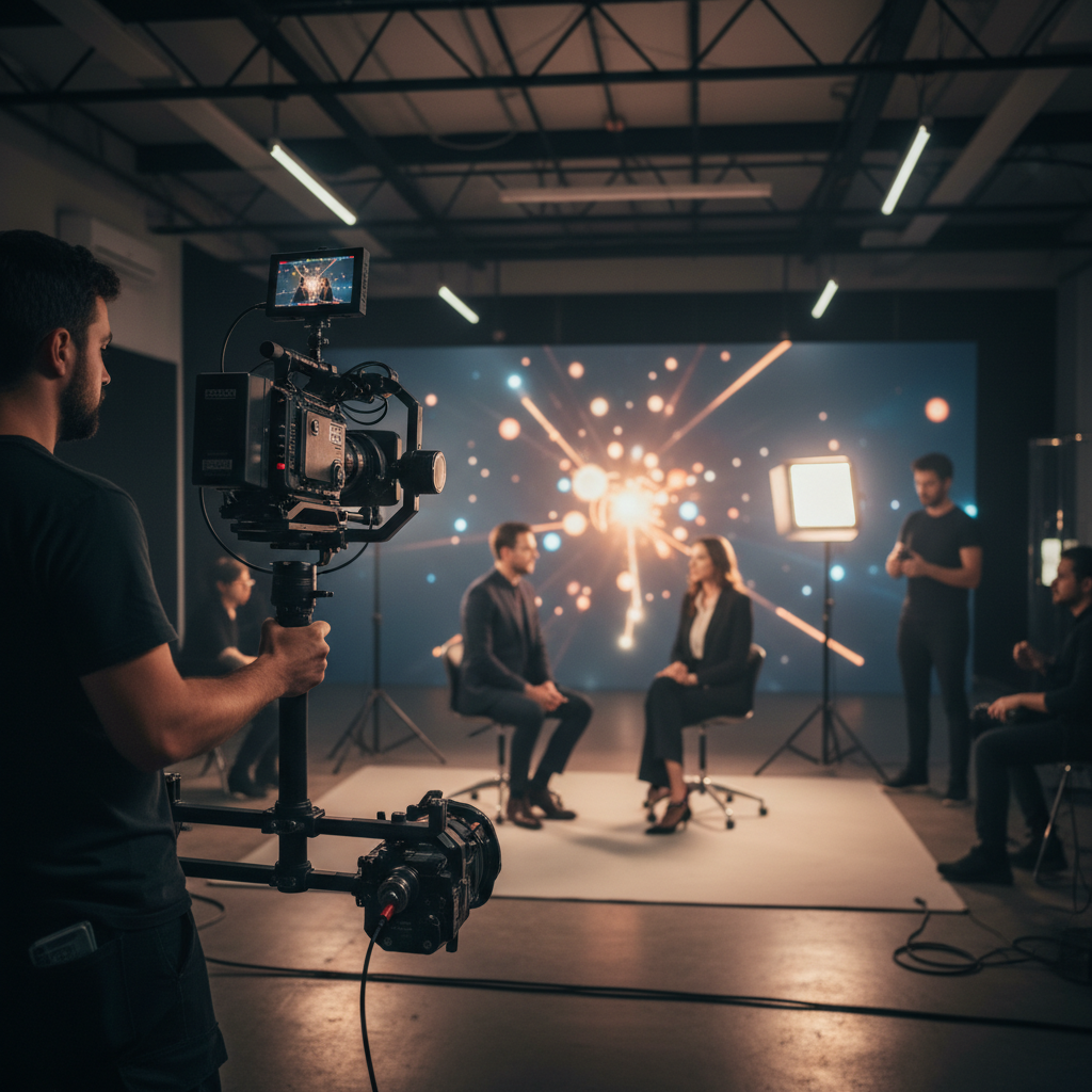 High-End Video Production Studio Professional video production for brand equity vs performance marketing assets