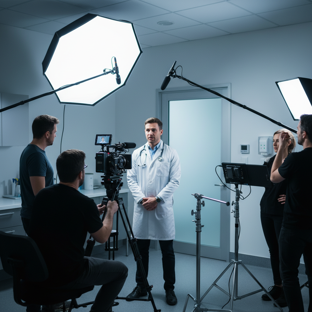 Medical Video Production Professional video production for medical patient acquisition systems