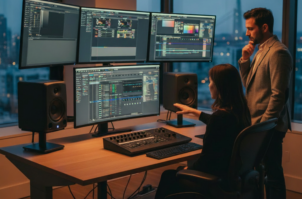 Post-Production Workflows: Internal Editors vs. Full-Service Agencies