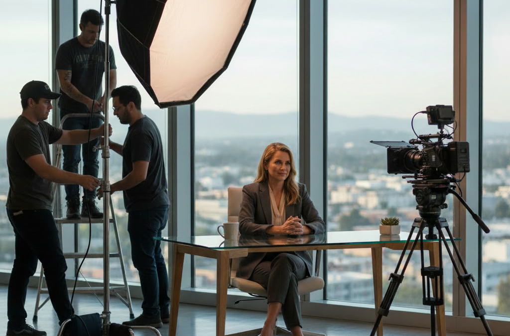 Corporate Video Lighting Fix for San Jose Office Shoots