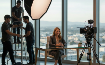 Corporate Video Lighting Fix for San Jose Office Shoots