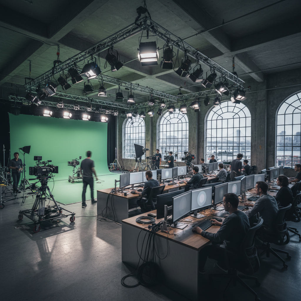 Inside a Bay Area Marketing Agency Production Hub Professional video production agency in San Francisco showing high-end equipment